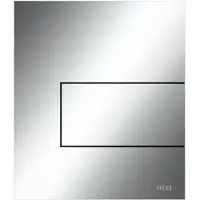 Tece Urinoir bedieningsplaat square metaal glanzend chroom 12,4x14,4 cm