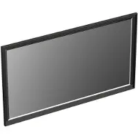 Forzalaqua Spiegel reno 140x2x80 cm eiken black oiled