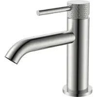 Wiesbaden Ribbd fonteinkraan 1/2" geborsteld staal
