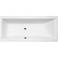 Polysan Ligbad cleo slim inbouw 180x80x48 cm wit