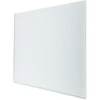 Boss & Wessing Ventilatierooster Design BWS Ventilatie Vierkant 10cm Vlak Glas Mat Wit