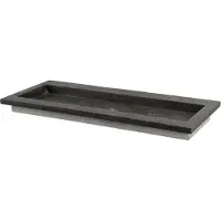 Forzalaqua Wastafel helsinki hardsteen gezoet met 2 kraangaten 120,5x51,5x9,5 cm