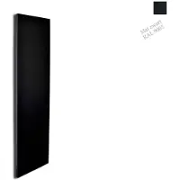 Sanicare Designradiator denso 180x40 mat zwart inclusief ophanging 948 watt