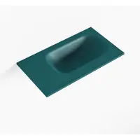 Mondiaz EDEN Smag solid surface inleg wastafel voor toiletmeubel 40cm. Positie wasbak rechts