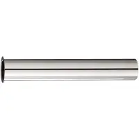 Boss & Wessing Bws uni sifon verlengbuis 20 cm met kraag chroom