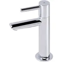Boss & Wessing Bws danu xl 15 cm toiletkraan 1/2'' chroom met keramisch binnenwerk