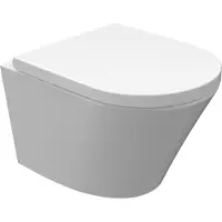 Boss & Wessing BWS Wandcloset Vesta Junior 47cm Soft Close Inclusief Zitting Wit
