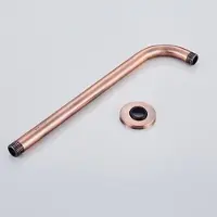 Boss & Wessing Wand douchearm bws koper 35 cm geborsteld koper