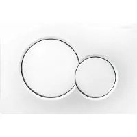 Geberit Bedieningsplaat sigma by frontbediening mat wit