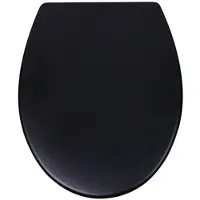 Boss & Wessing Toiletzitting bws soft-close one touch zitting inclusief deksel mat zwart