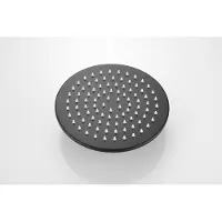 Boss & Wessing Hoofddouche bws vision rond 20 cm mat zwart