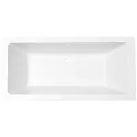 Boss & Wessing Ligbad inbouw bws saturnus 180x80x50 cm acryl mat wit