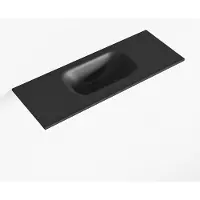 Mondiaz EDEN Urban solid surface inleg wastafel voor toiletmeubel 60cm. Positie wasbak midden
