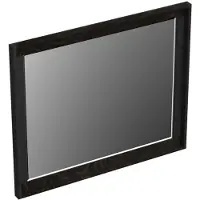 Forzalaqua Spiegel reno 59.5x2x50 cm eiken black oiled