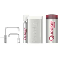 Quooker Cube Nordic Square Twintaps Chroom (keuze uit 3 boilers)