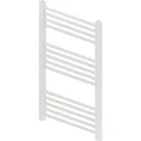 Boss & Wessing Designradiator bws vertico multirail 80x50 cm wit zij-onderaansluiting