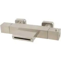 Boss & Wessing BWS Badkraan Rodos Waterval Thermostatisch Vierkant RVS