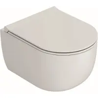 Boss & Wessing Wandcloset BWS Randloos Turbo 46cm Mat Wit (met Softclose Zitting)