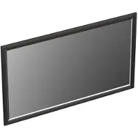 Forzalaqua Spiegel Gela 140x2x80 Cm Eiken Black Oiled
