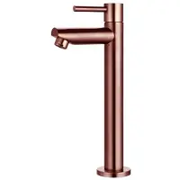 Sanilux Fonteinkraan mia hoge opbouw messing brons