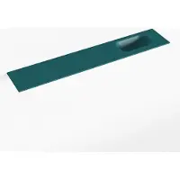 Mondiaz EDEN Smag solid surface inleg wastafel voor toiletmeubel 120cm. Positie wasbak rechts