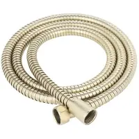 Sanilux Doucheslang 150 cm Geborsteld Goud