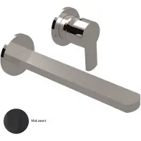 Sanimex Inbouw Wastafelkraan Giulini Eenhendel Luxe 20cm Mat Zwart