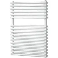 Plieger Designradiator Florion Nxt Dubbel 72,2 x 50 cm 505 Watt met Middenaansluiting Mat Zwart
