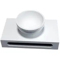 Sanilux Fontein met planchet inclusief ronde solid surface waskom 20 cm