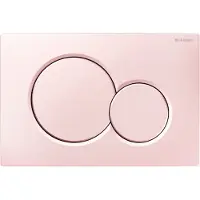 Geberit Bedieningsplaat sigma by frontbediening mat roze