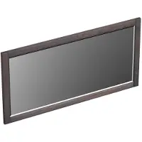 Forzalaqua Spiegel Gela 100x2x50 Cm Eiken Charcoal