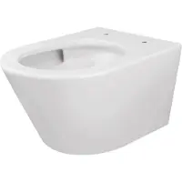 Wiesbaden Wandcloset Vesta Rimless Tornado Flush Glans Wit
