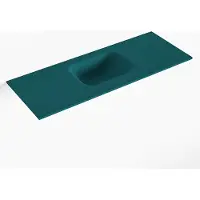 Mondiaz LEX Smag solid surface inleg wastafel voor toiletmeubel 80cm. Positie wasbak midden