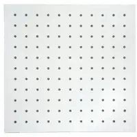 Sanilux Losse douchekop voor regendouche vierkant 20 cm grijs