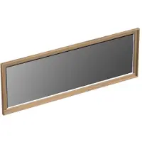 Forzalaqua Spiegel Reno 140x2x50 Cm Eiken Oyster
