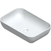 Sanicare Waskom Quattro 60x40cm Wit Keramiek