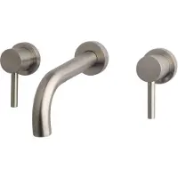 Boss & Wessing Outlet bws wastafelkraan inbouw round 2- knops rvs look