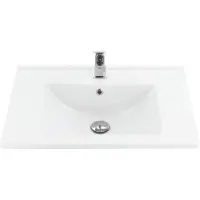 Sanicare Wastafel q7 keramiek 65x45 cm wit
