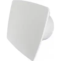 Boss & Wessing Badkamer ventilator pro design nalooptimer vochtsensor 100mm 75 m3 bold line wit