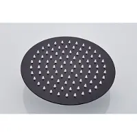 Boss & Wessing Ronde hoofddouche bws exclusive extra dun 20 cm mat zwart