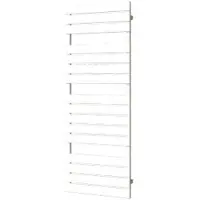 Boss & Wessing Designradiator bws genuo met middenaansluiting 152x55 cm 800 watt zwart
