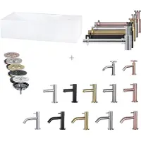 Differnz Fonteinset mix en match keramiek 36x18.5x9 cm wit