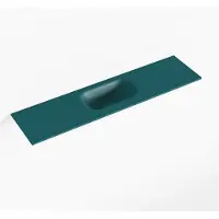 Mondiaz EDEN Smag solid surface inleg wastafel voor toiletmeubel 90cm. Positie wasbak midden