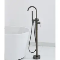 Boss & Wessing Vrijstaande badkraan bws exclusive met handdouche gunmetal