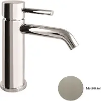 Sanimex Wastafelkraan giulini trekwaste 17 cm mat nikkel