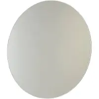Sapho Badkamerspiegel Aqualine Rond 50 cm Zonder Omlijsting Aluminium