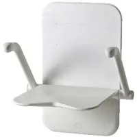Etac Douchezitting Relax met Armsteunen en Rugleuning 40x45 cm Kunststof Wit