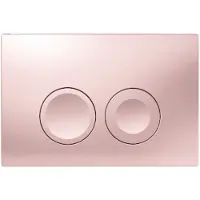 Geberit Bedieningsplaat delta 25 by frontbediening mat roze