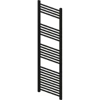 Boss & Wessing Radiator BWS Wingrave 160x40 cm Mat Zwart Zij-Onderaansluiting (669 Watt)