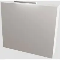 Boss & Wessing Spiegelkast BWS Valencia 80x70x16 cm met Deur Carrara Mat